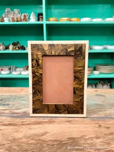 Free Standing Tabletop Photo Frame Unique Ilanly Bone Design First Rank for Office Home Decor Vertical Orientation Screen - Product Image 5