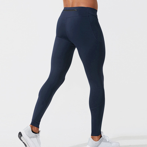 Leggings de Yoga con Cintura Elástica de Nuevo Estilo para Hombre, Diseño Sólido, Leggings de Gimnasio para Fitness, Secado Rápido, Transpirables, para Entrenamiento Deportivo y Correr - Product Image 2