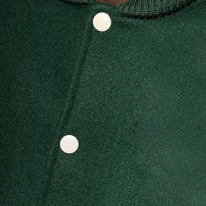 Chaqueta de invierno con letras de color sólido al por mayor para hombre, ropa de calle informal con cuello levantado, ropa de abrigo, chaqueta de moda Premium - Product Image 4