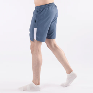 Pantalones Cortos Deportivos para Hombre, Sólidos, Sin Tejido, Cintura Flexible, 100% Algodón, Secado Rápido, Ligeros, Estilo Urbano, Casuales, para Correr - Product Image 2