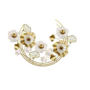 Metal <b>Wall</b> Art Home Decor New Arrival Interior Handmade Flower <b>Wall</b> Metal Art Decor For Sale Luxury Style Metal <b>Wall</b> Art - Product Image 6