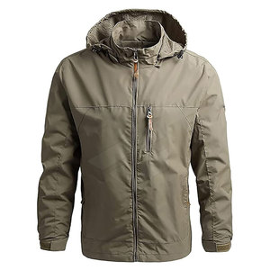 Chaqueta Softshell Transpirable y Resistente al Viento para Hombre, Diseño Personalizado, Estilo Urbano, Talla Grande, Último Diseño para Invierno, Superventas - Product Image 1