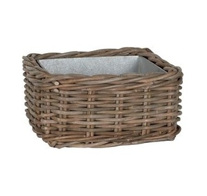 Pot de fleur en bois de style fermier du fournisseur en gros doublure amovible en métal et zinc centre de jardin cactus succulent maison - Product Image 5