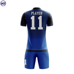 ชุดฟุตบอล 2023 แบบใหม่ ผลิตจากวัสดุแห้งเร็ว ขายส่ง ชุดฟุตบอลครบชุด คุณภาพสูง - Product Image 5