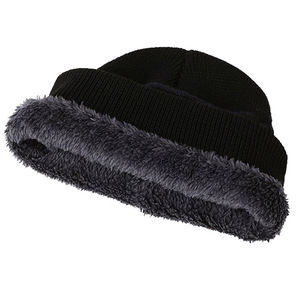 Gorro de Punto con Puño para Hombre, al por Mayor, Transpirable, Jacquard, Informal, de Primera Calidad, Precio Económico, para Adultos - Product Image 4