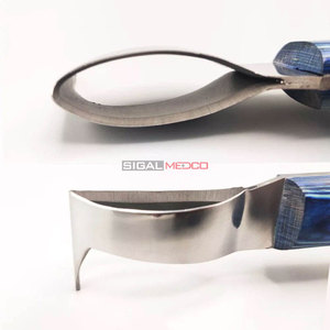 Cuchillo para Cascos de Caballos, Herramienta de Herrador para Recortar Cascos, Personalizable, Reutilizable, de Acero Inoxidable Alemán, Instrumentos Veterinarios - Product Image 4
