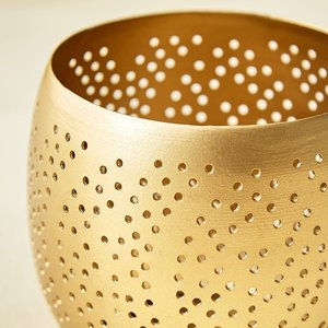 Bougeoir en métal antique de haute qualité, fait à la main, écologique, résistant à la chaleur, durable, design moderne, Noël, maison - Product Image 4