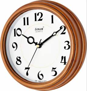 Fashion Analog <b>Wall</b> <b>Clock</b> 5 Plastic Home Office Hotel Premium Quality Multi Purpose In Stock Competitive Rate Exports Ready - Product Image 2