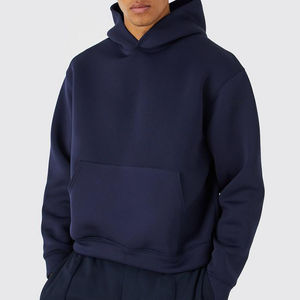 Transpirable Nuevo estilo Hombres Sudaderas con capucha Algodón mezclado Personalizado Hombres Sudadera con capucha de gran tamaño - Product Image 5