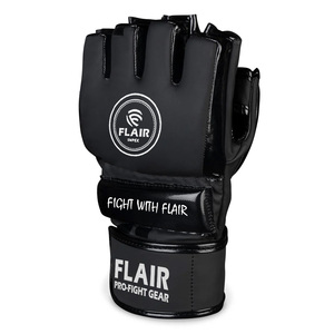 Gants professionnels en cuir PU demi-doigt Mma pour hommes gants d'entraînement grande taille prix usine approvisionnement pour l'entraînement de boxe - Product Image 2
