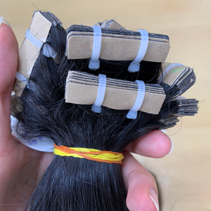 InStock Extensions de cheveux humains vierges vietnamiens à double bande ondulation naturelle Closure Deep Wave - Product Image 1