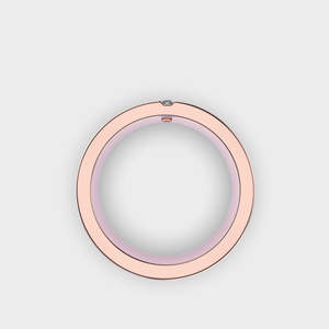 Trilogie bague en diamant alliance pour hommes coupe ronde diamant cultivé en laboratoire bande de fiançailles cadeaux d'anniversaire pour mari - Product Image 4