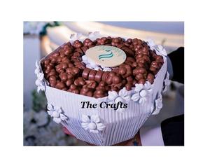 Bol à chocolat en aluminium de qualité supérieure en couleur beige, vaisselle de restaurant, bol de service décoratif à vendre - Product Image 2