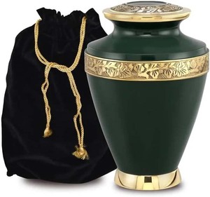 Urnas de cremación hechas a mano modernas para adultos, al por mayor, urnas conmemorativas decorativas para cenizas masculinas y femeninas, urnas artesanales para entierro - Product Image 6
