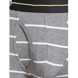 Bangladesh Supplier Striped Solid Color Custom Modal Factory Direct Supply Soft Men's Boxers Briefs Cheap Price Men <b>Underwear</b> - Product Image 6