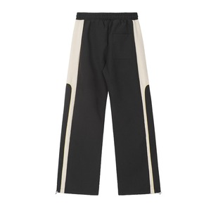 Pantalon de survêtement homme personnalisé, streetwear de haute qualité, mi-lourd, taille élastique, coupe droite, rayé, formel, hiver - Product Image 3