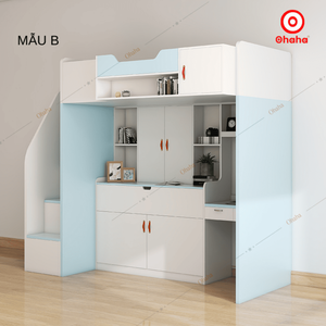 Ohaha Premium Modern Smart Bunk <b>Bed</b> - GTHD031 - Product Image 2