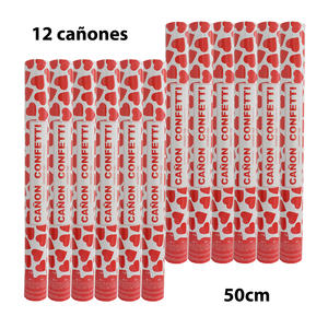 Cañón de Confeti en Forma de Corazón para Bodas, Halloween, Año Nuevo, Fiestas de Navidad, Forma Rectangular, Material Plástico, Venta al por Mayor, España - Product Image 2