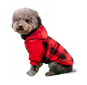 Small <b>Dog</b> Winter Hooded Vest Best Fleece Pullover <b>Dog</b> Hoodie with Camo Design Cotton Pet Clothes for Spring Season - Product Image 6