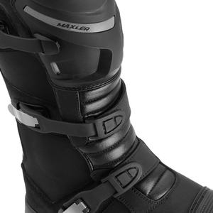 Nouvelles bottes de moto confortables sur mesure en cuir véritable grande taille imperméable respirant en cuir organique unisexe meilleure vente - Product Image 2