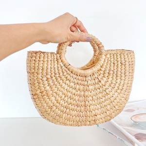 Sac en jacinthe d'eau, sacs tissés de haute qualité, vente en gros, sac à main pour femmes fait à la main, prix compétitif - Product Image 6