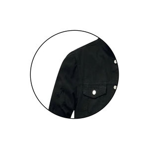 Bon fabricant Veste en jean pour homme entièrement personnalisée best-seller veste en jean anti-rides pour hommes de haute qualité - Product Image 3