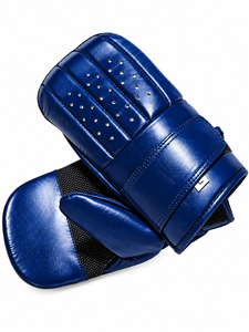 Boxing Training MMA Lightweight Eco-Friendly Waterproof Breathable Gym Punching <b>Bag</b> <b>Mitts</b> Adjustable Wrist Strap Non-Slip PU - Product Image 4