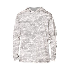 Jersey de pesca de manga larga para hombre de moda 2025, sudaderas con capucha de verano transpirables con secado rápido y sublimación DTF 100% poliéster - Product Image 2
