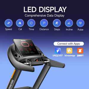 Caminadora Eléctrica a Precio Económico |   Máquina de Correr Multifuncional para el Hogar con Motor BLDC de 3.5 HP y Construcción de Acero - Product Image 3