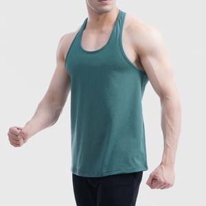 Débardeurs de gym de qualité supérieure pour hommes Styles de fitness personnalisés en coton Tailles de couleur personnalisées en gros-Débardeurs de course d'été - Product Image 3