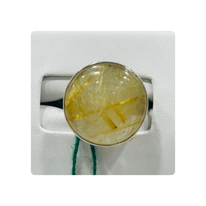 แหวนแต่งงานเงินขนาดใหญ่ของผู้ชายได้รับการรับรอง925ทำด้วยมือควอตซ์พลอยทับทิมทองสำหรับงานเลี้ยงครบรอบ - Product Image 1