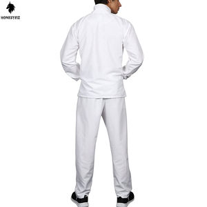 ชุดวอร์มวอร์มลำลอง2ชิ้นแนววินเทจของผู้ชายชุดวอร์มแบบยืดหยุ่นเอวแบนสไตล์ด้านหน้าสำหรับกลางแจ้ง - Product Image 2