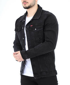 Veste en jean boutonnée, hiver, formelle, décontractée, vintage, imprimé, broderie personnalisée, denim brut japonais, tissu selvedge, streetwear - Product Image 6