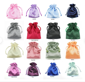 ที่มีคุณภาพที่ดีที่สุดร้อนขายจำนวนมากธรรมชาติสีดำที่กำหนดเองกำมะหยี่เครื่องประดับของขวัญถุงบรรจุภัณฑ์ที่มีการพิมพ์โลโก้ - Product Image 3