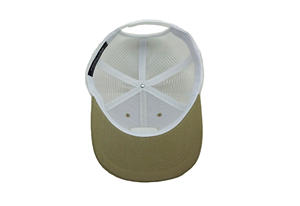 Chapeaux de camionneur à logo tissé personnalisé forme personnalisée 6 casquettes de sport de haute qualité meilleure casquette en gros OEM d'usine - Product Image 6