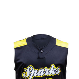 Gran oferta de uniforme deportivo de béisbol para hombre, conjunto de ropa deportiva transpirable con logotipo personalizado de alta calidad - Product Image 4