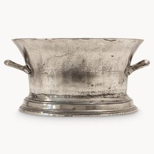 Aluminum Nickel Plated Solid Wine <b>Cooler</b> Handmade Beverage Tub Wine Metal <b>Ice</b> Bucket for Bar and Restaurants - Product Image 1