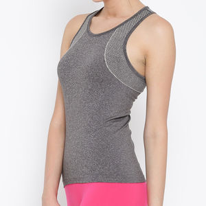 Su propio logotipo Diseño personalizado Mujeres Tank Tops Hecho profesional Slim Fit Fitness Wear Mujeres Gym Tank Tops personalizado - Product Image 2