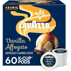 Café Lavazza Vanilla Affogato, dosettes individuelles pour Keurig K-Cup, café aromatisé, boîte de 60 unités - Product Image 1