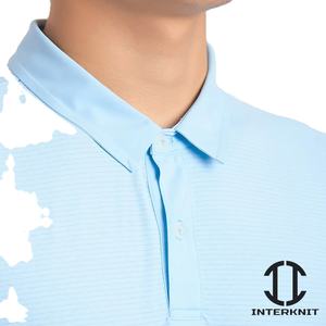 Chemises décontractées d'été pour hommes, 100% coton, tricotées, imprimées, brodées, séchage rapide, respirantes, manches courtes, pour le golf, le football, le tennis - Product Image 5