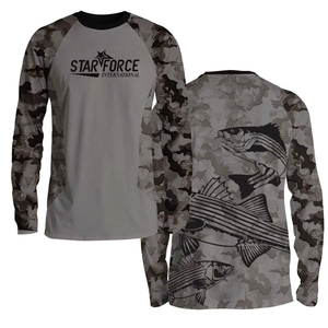 Ropa deportiva impermeable de secado rápido para adultos UPF 50 OEM ODM manga larga con capucha protección UV camisa de pesca al sol con máscara - Product Image 1