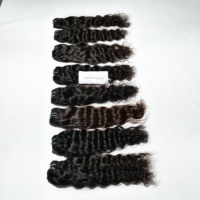Extensions de cheveux humains naturels non traités, alignés sur la cuticule, tissages indiens bruts, lots de mèches ondulées naturelles, cheveux Remy