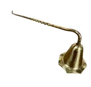 Abatidor de velas de Metal dorado de lujo, abatidor hecho a mano, gran oferta, velas, accesorios, mango largo - Product Image 5