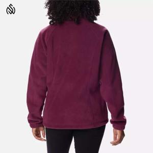 Servicio de OEM ligero transpirable cálido cremallera Sherpa chaqueta polar invierno mujer chaqueta todas las tallas disponibles - Product Image 4