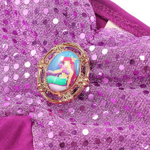 Small Siren Child Costume with Wig - Product Image 3