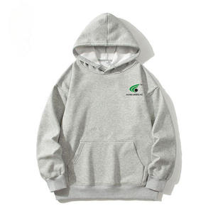 ชุดเสื้อฮู้ดผ้าคอตตอน100% 270กรัมแบบสวมหัวโอเวอร์ไซส์สไตล์วินเทจ - Product Image 5