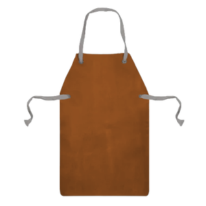 Tablier de soudage en cuir fendu en cuir de vachette Construction robuste Tablier de travail anti-incendie de Protection du corps à étincelles résistant à la chaleur - Product Image 3