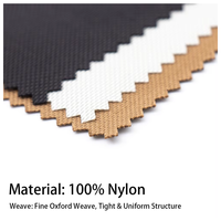 Tissu Oxford en nylon polyamide imperméable disponible en 210D et 420D avec revêtement PU PVC pour sacs et usage extérieur