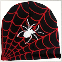2025 sombrero de punto con estampado de letras Hip Hop moda invierno cálido sombrero de lana para mujer hombre al aire libre 3D bordado personaje gorros