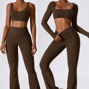 Leggings de Entrenamiento Onesie para Mujer, Ropa de Fitness y Yoga para Gimnasio en Casa, Conjunto de Yoga sin Costuras - Product Image 5